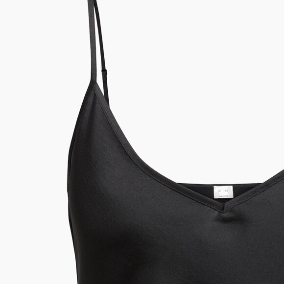 Wilfred Only Slip Satin Midi Dress - Black, Medium - Picture 6 of 9